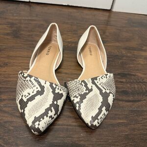Torrid Snake Print Flats